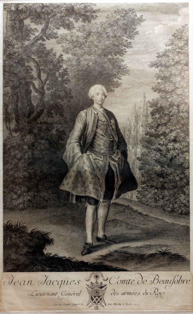 让 - 雅克，伯爵夫人（1704-1783），罗伊军队的中将 作者 Justus Chevillet