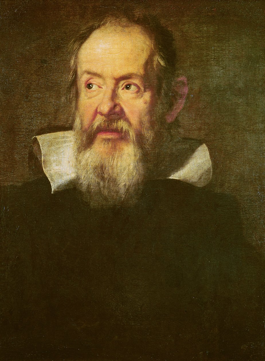 Galileo Galilei（1564-1642）1636的肖像 作者 Justus Sustermans