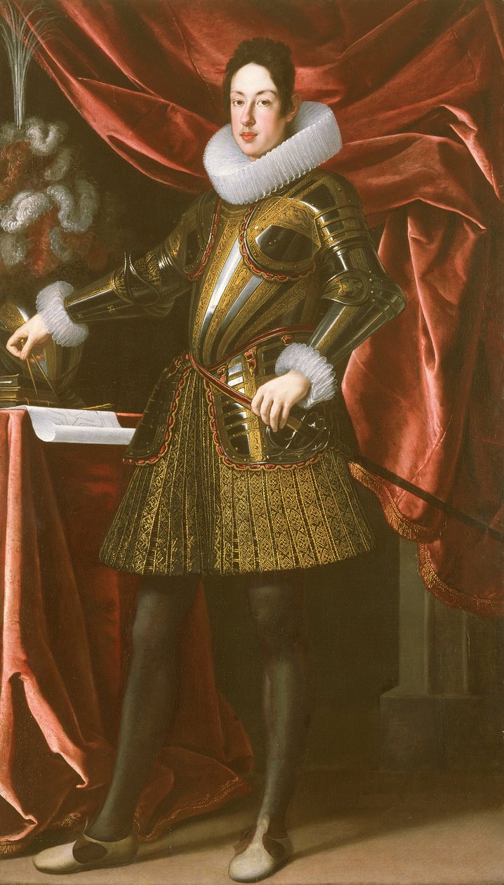 托斯卡纳大公费迪南德二世1610-1670，约1630-1640。 作者 Justus Sustermans