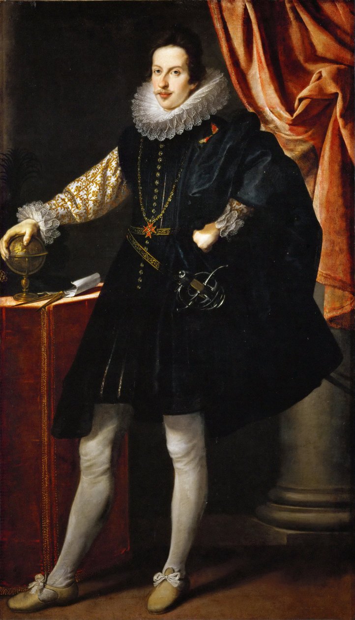 托斯卡纳科西莫二世·德·美第奇大公爵，1625年后（布面油画） 作者 Justus Sustermans