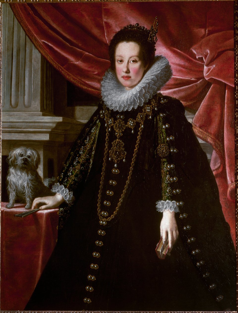 安娜·德·美第奇的肖像 作者 Justus Sustermans