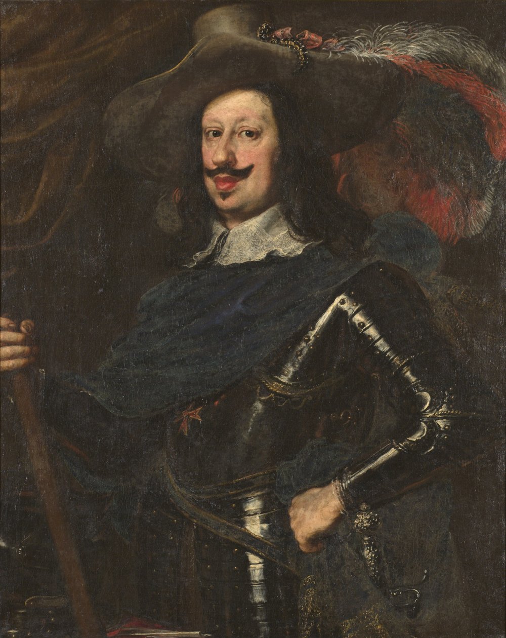托斯卡纳大公爵费迪南多二世·德·美第奇的肖像1610-1670 作者 Justus Sustermans