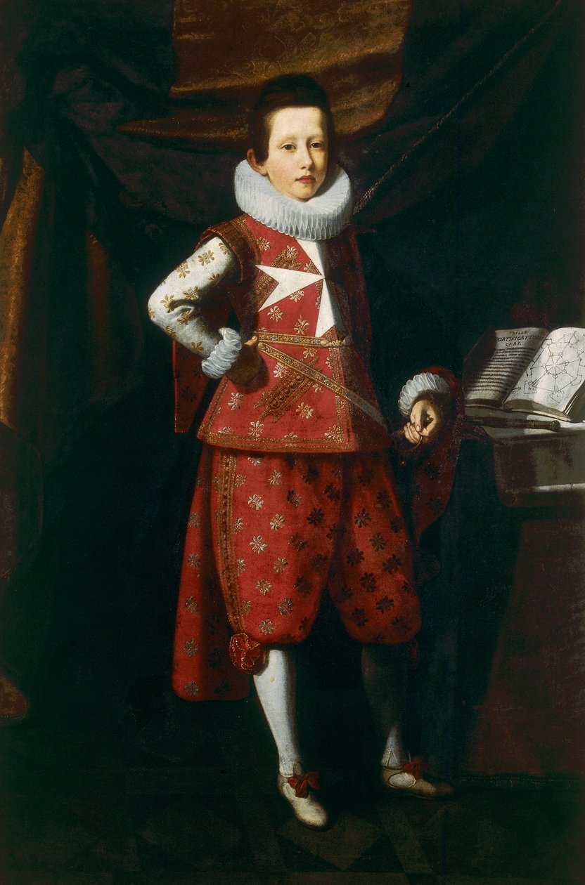 Giovan Carlo deMedici十岁时的肖像 作者 Justus Sustermans