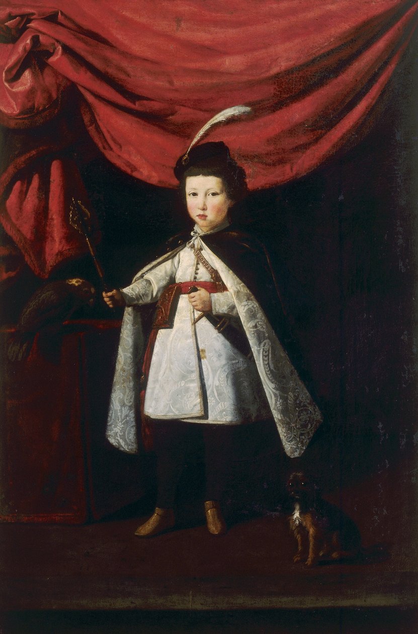 Leopoldo deMedici四岁时的肖像 作者 Justus Sustermans