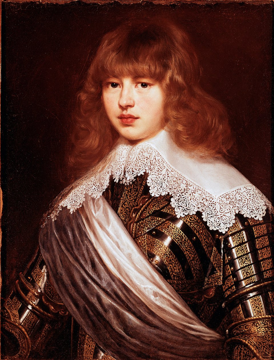 丹麦王子 Valdemar Christian 的肖像 Justus Sustermans（1597-1681）绘画，17 世纪 Palazzo Pitti，佛罗伦萨 作者 Justus Sustermans