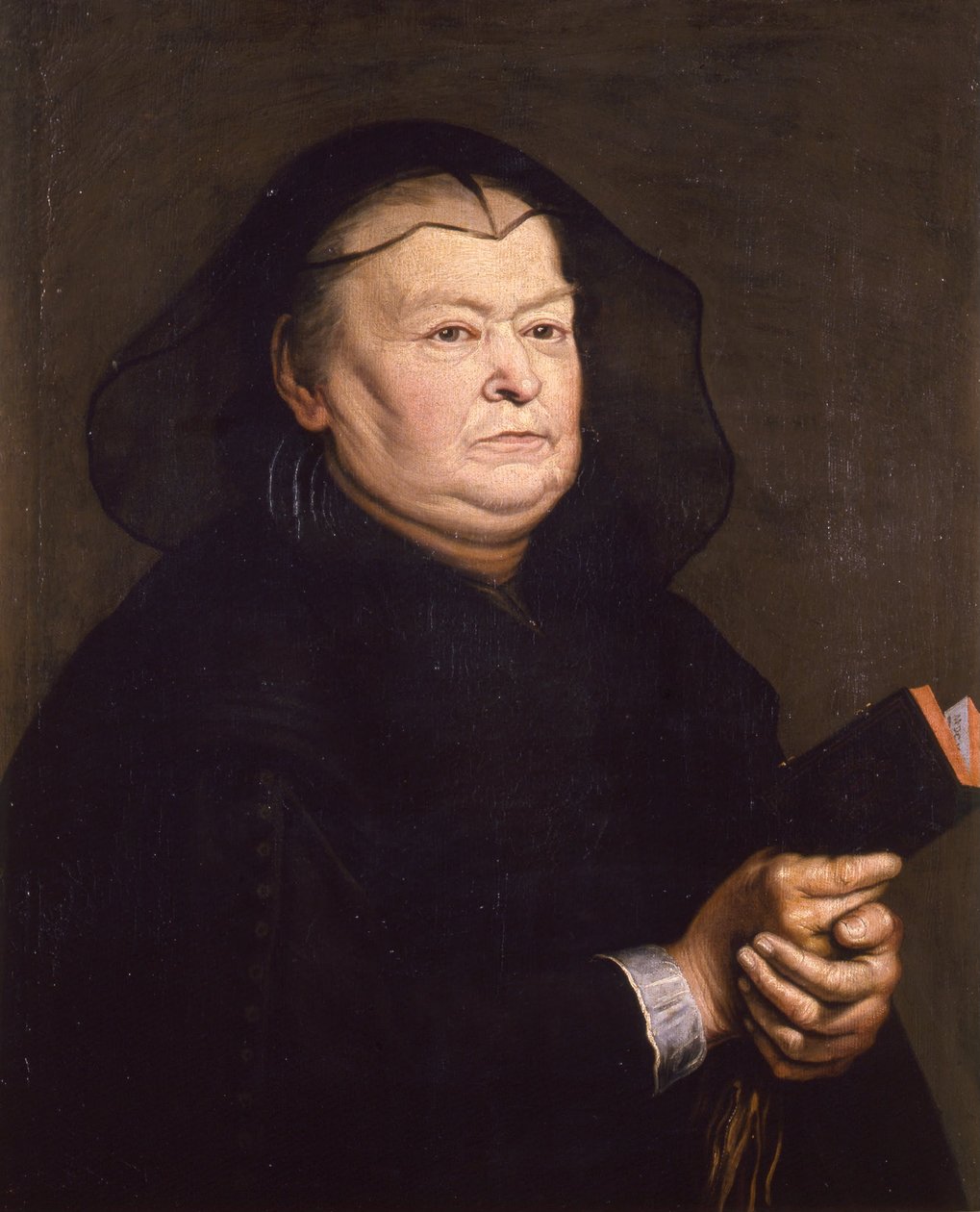 一个寡妇的肖像 作者 Justus Sustermans