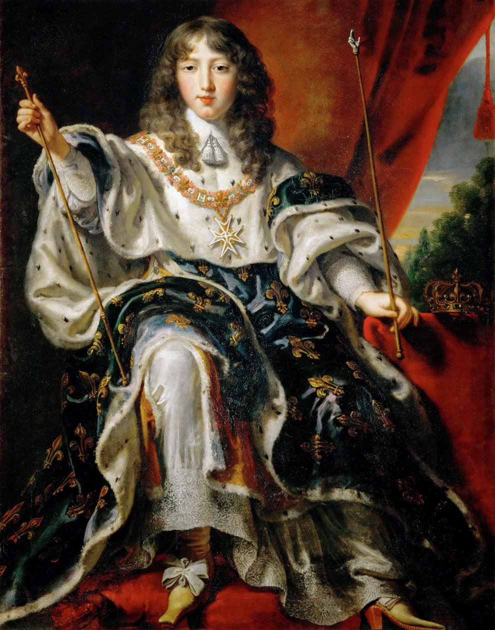 德文：法国国王路易十四（1638-1715 年 法国国王路易十四（1638-1715 年 作者 贾斯图斯·范·埃格蒙特