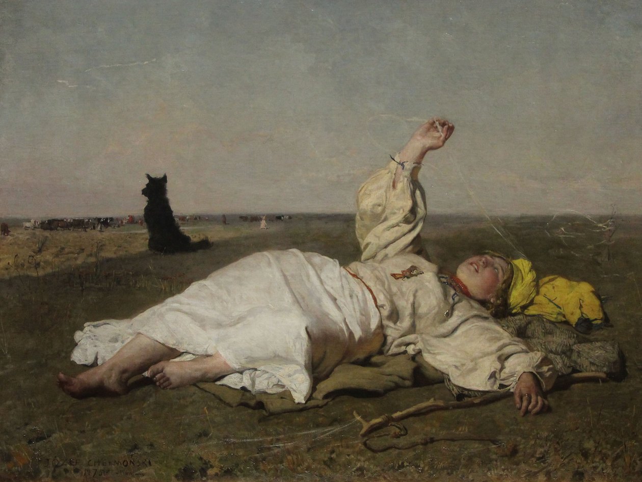 华沙国家博物馆 Jozef Chełmonski 印第安之夏 作者 约瑟夫·切沃文斯基
