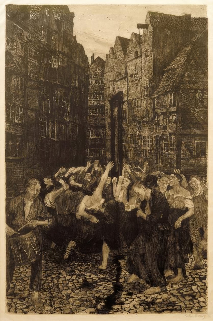 卡尔维兹（K.Kollwitz），《 Carmagnole》 作者 凯特·珂勒惠支