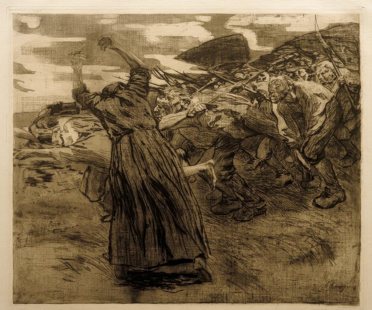 洛斯布鲁赫KätheKollwitz 作者 凯特·珂勒惠支