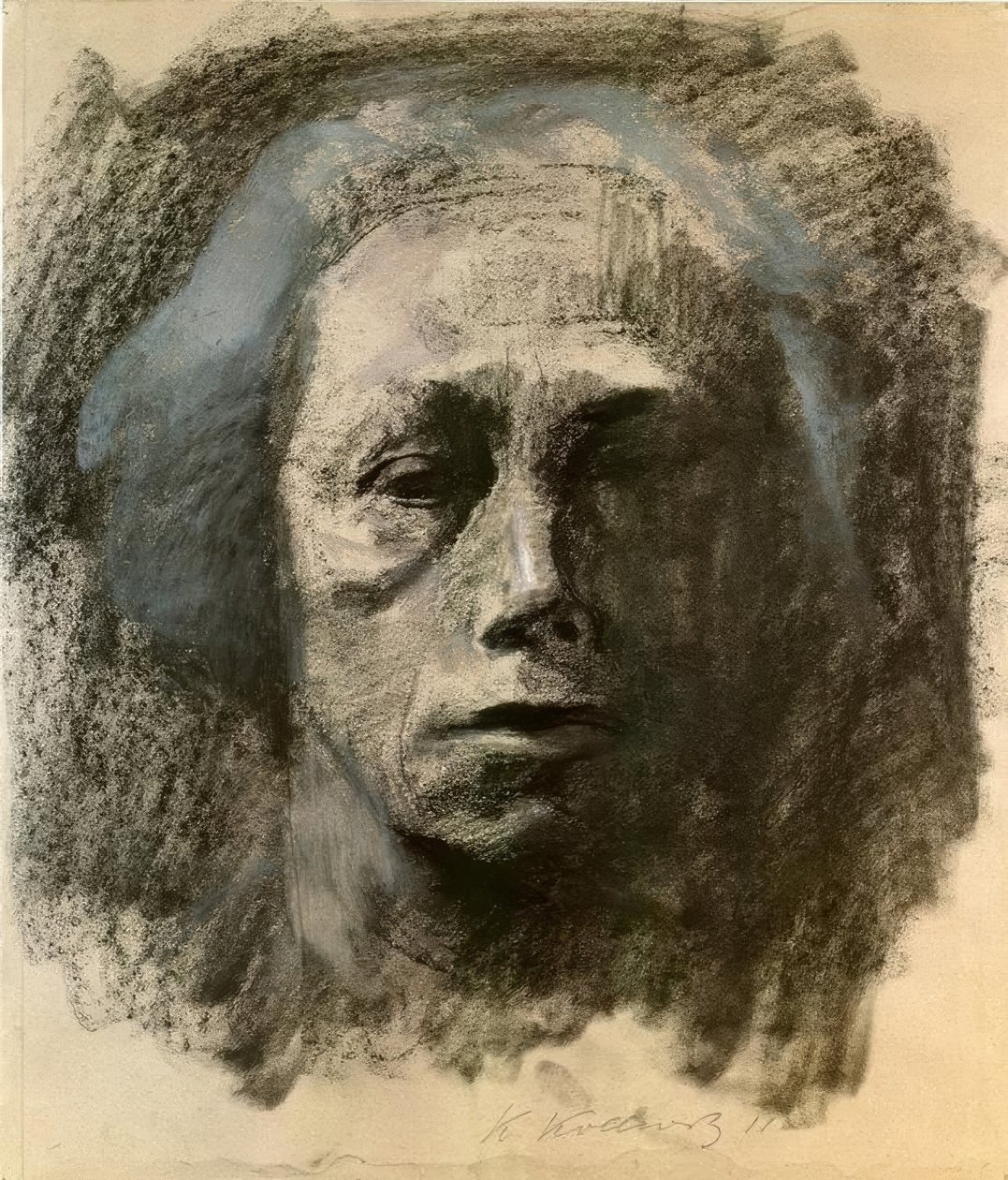 自画像 作者 凯特·珂勒惠支