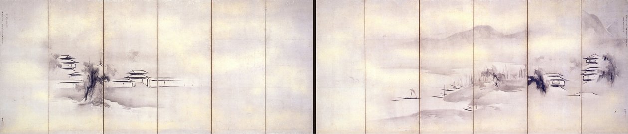 寺庙风光 作者 海保雄章