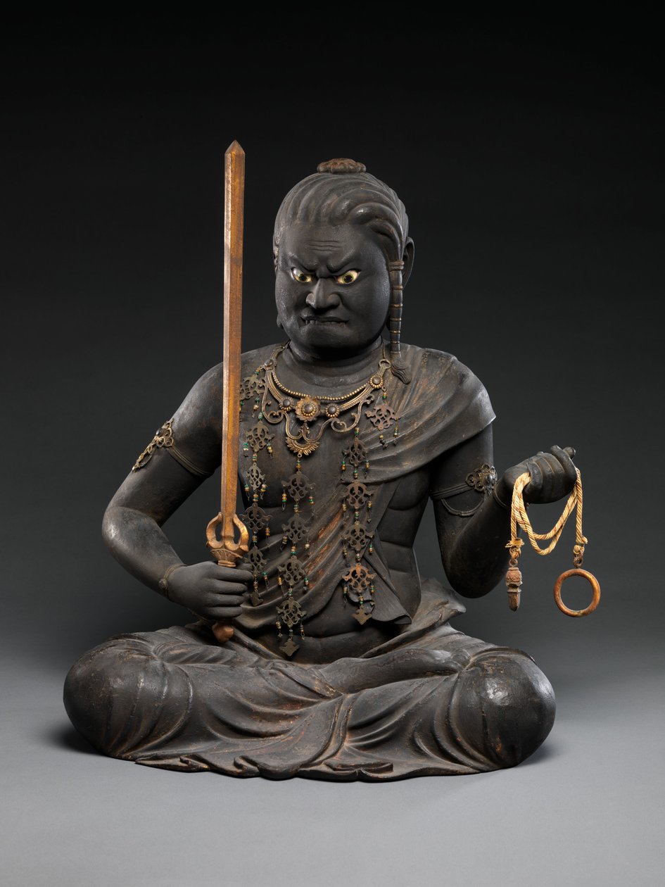 福岛明阳，13世纪初（漆器和金器与水晶）。 作者 凯凯凯凯（Kaikei）