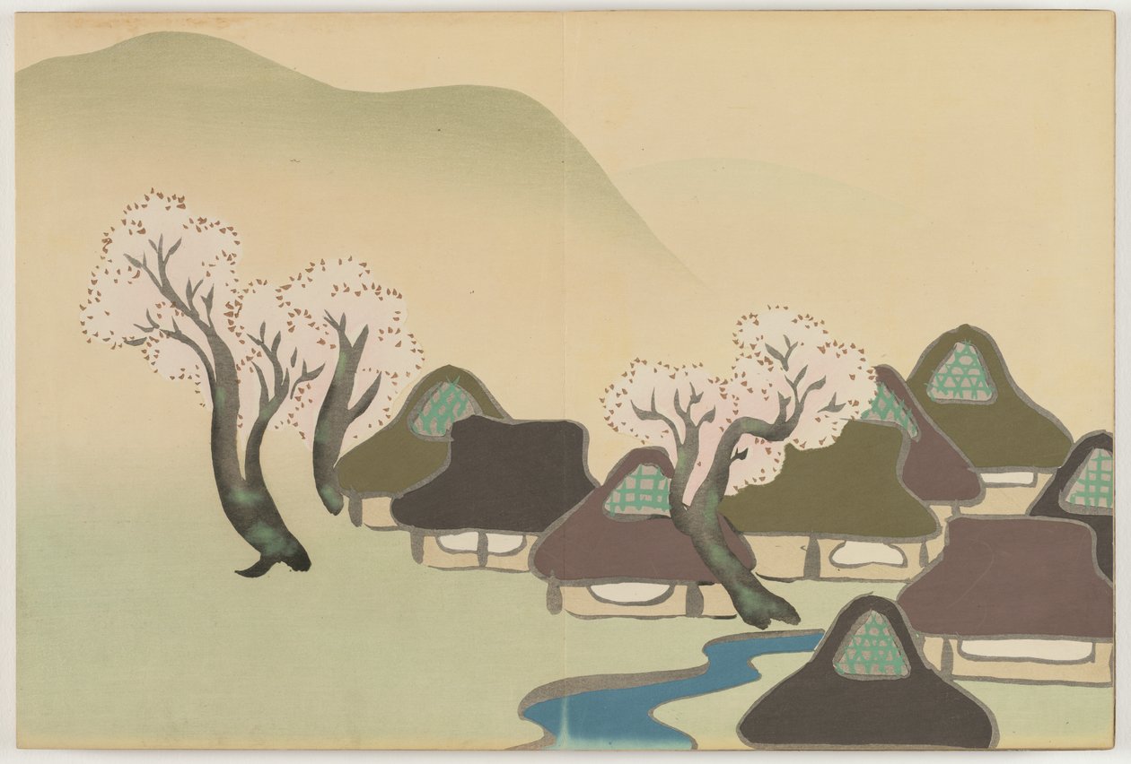 百世之花（桃源草）：春天的农庄（春田卡） 作者 神坂积家