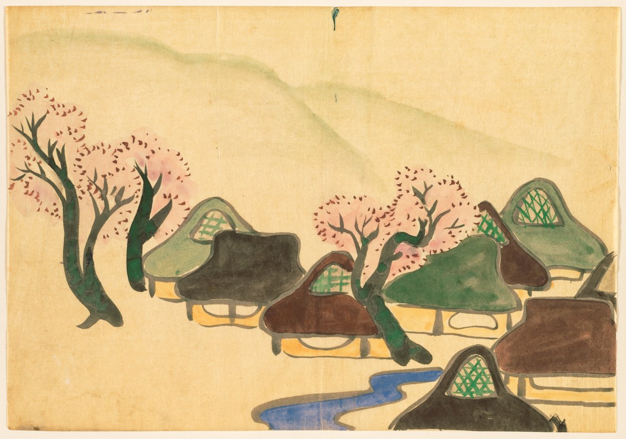 百世之花（桃源草）：春天的农庄（春田卡） 作者 神坂积家