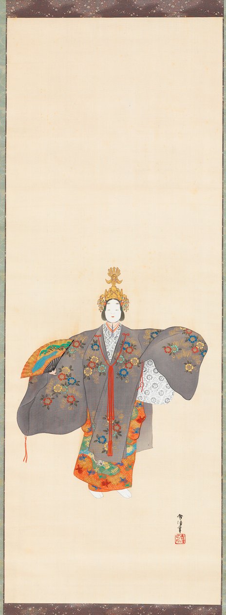 能乐场景：Hagoromo 作者 神坂积家