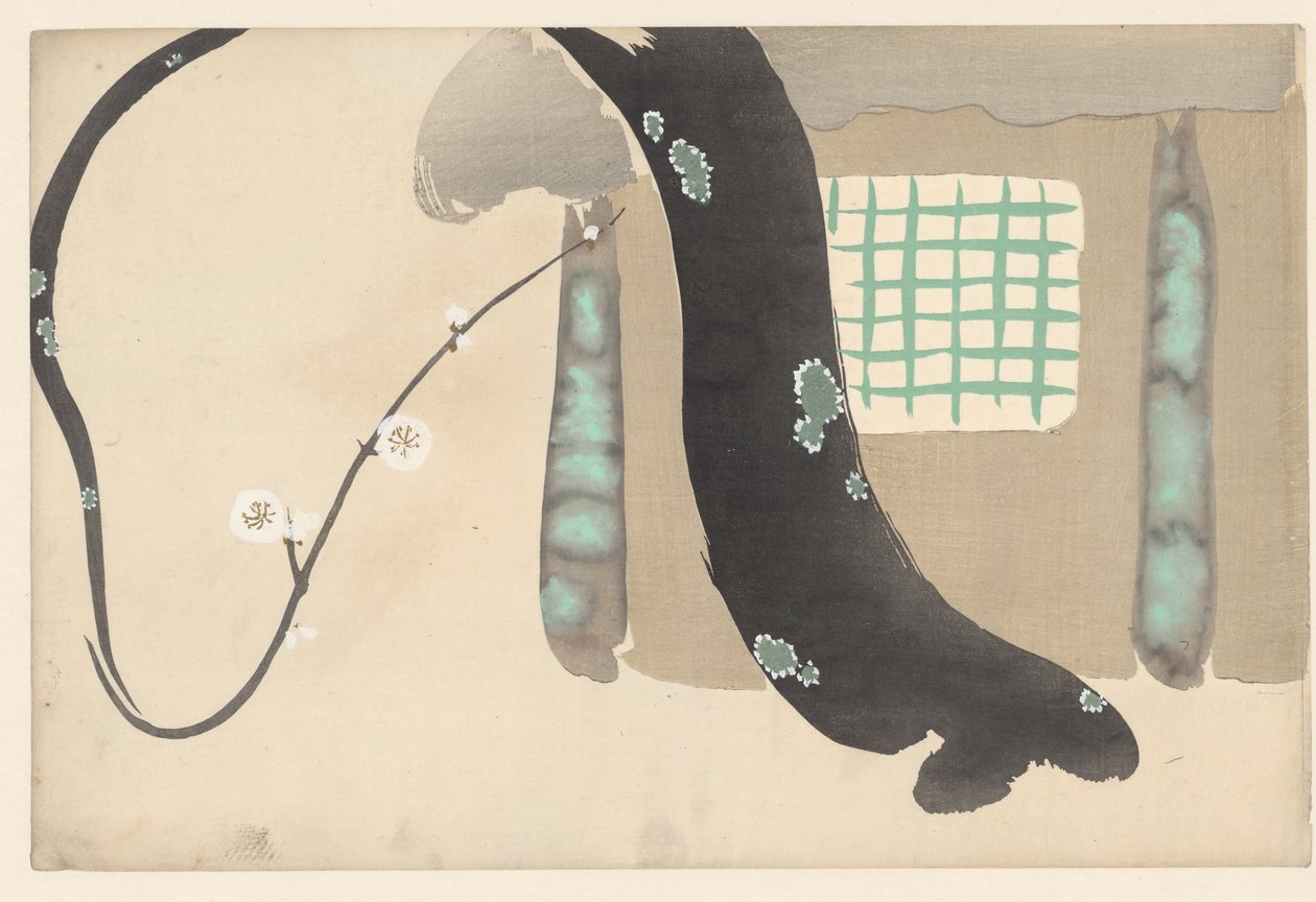 屋檐下的梅树
木叶之梅
百世花开（系列名称）
Momoyogusa, dl. 作者 神坂积家