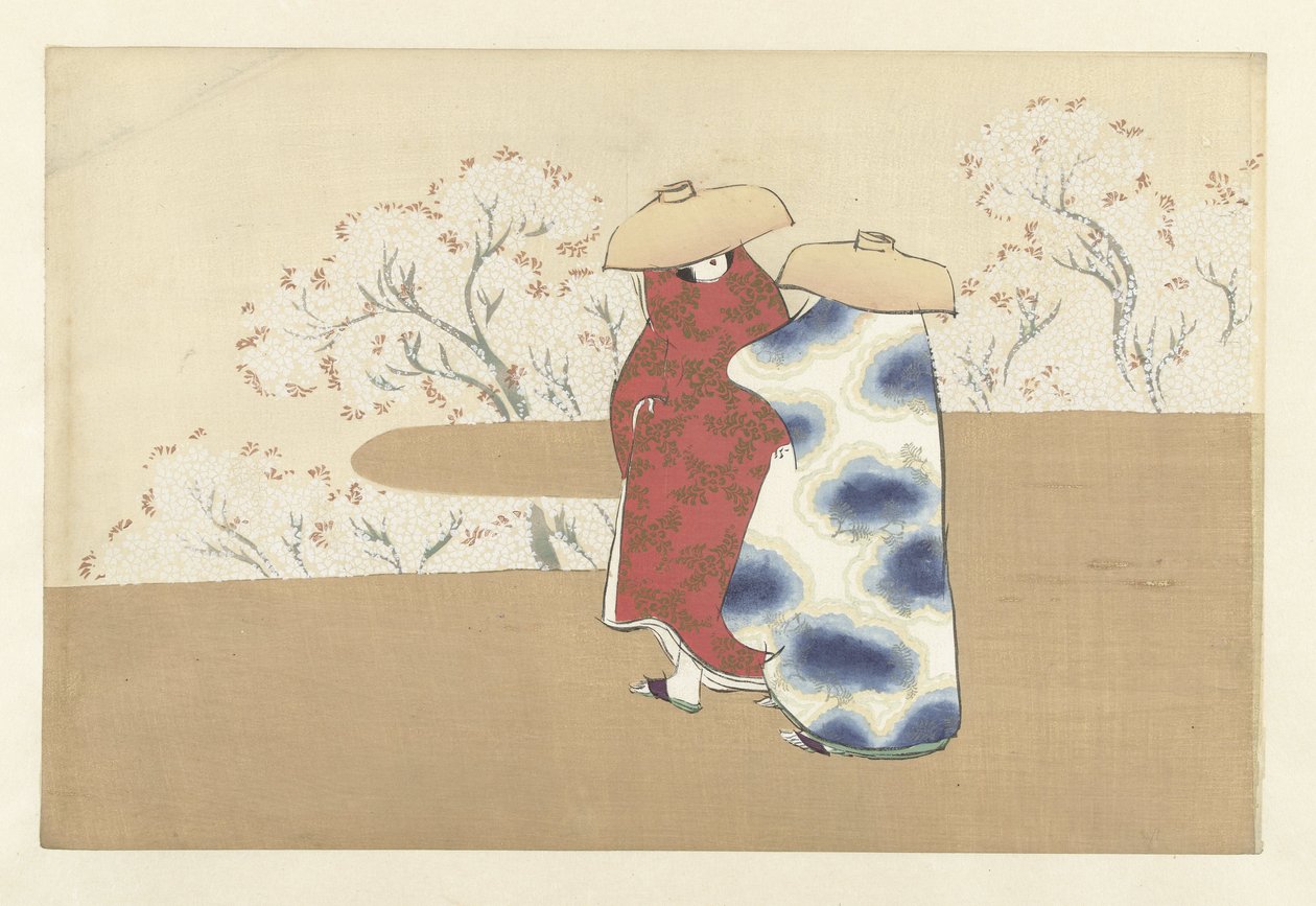1909年春天（木版画） 作者 神坂积家