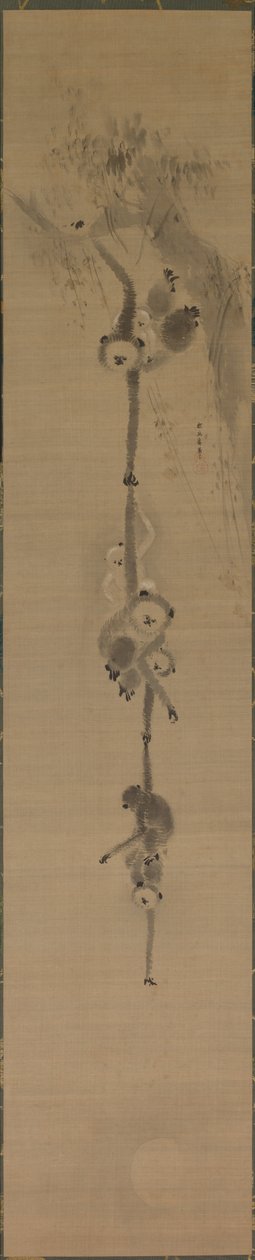 猴子向月亮伸手 作者 卡诺探游