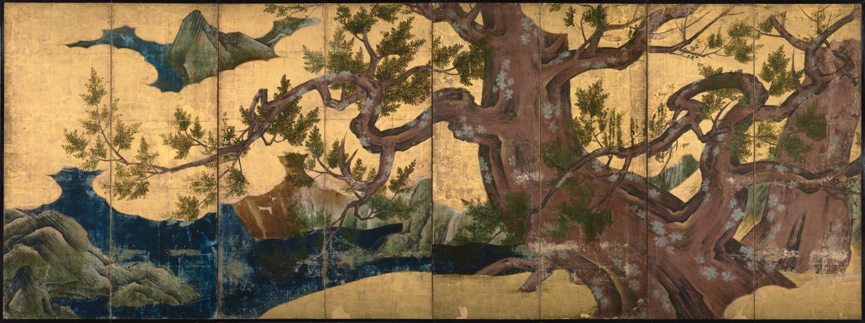 桧図(Cypress Tree) 作者 鹿野英德