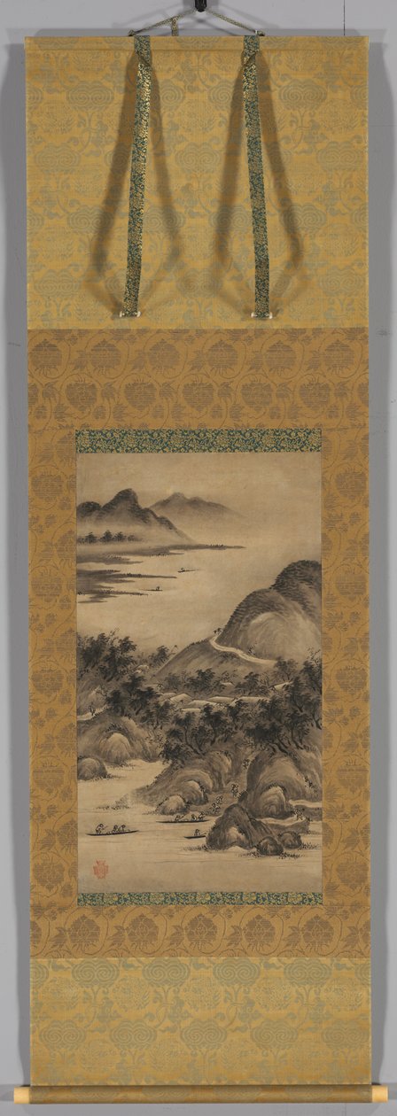 季节性景观：夏季，1500年代中期至后期。 作者 鹿野英纪