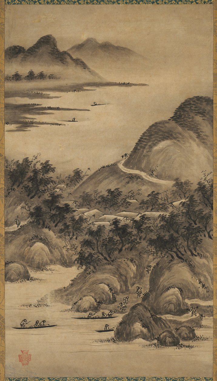 1500年代中期至后期的季节性景观。 作者 鹿野英纪