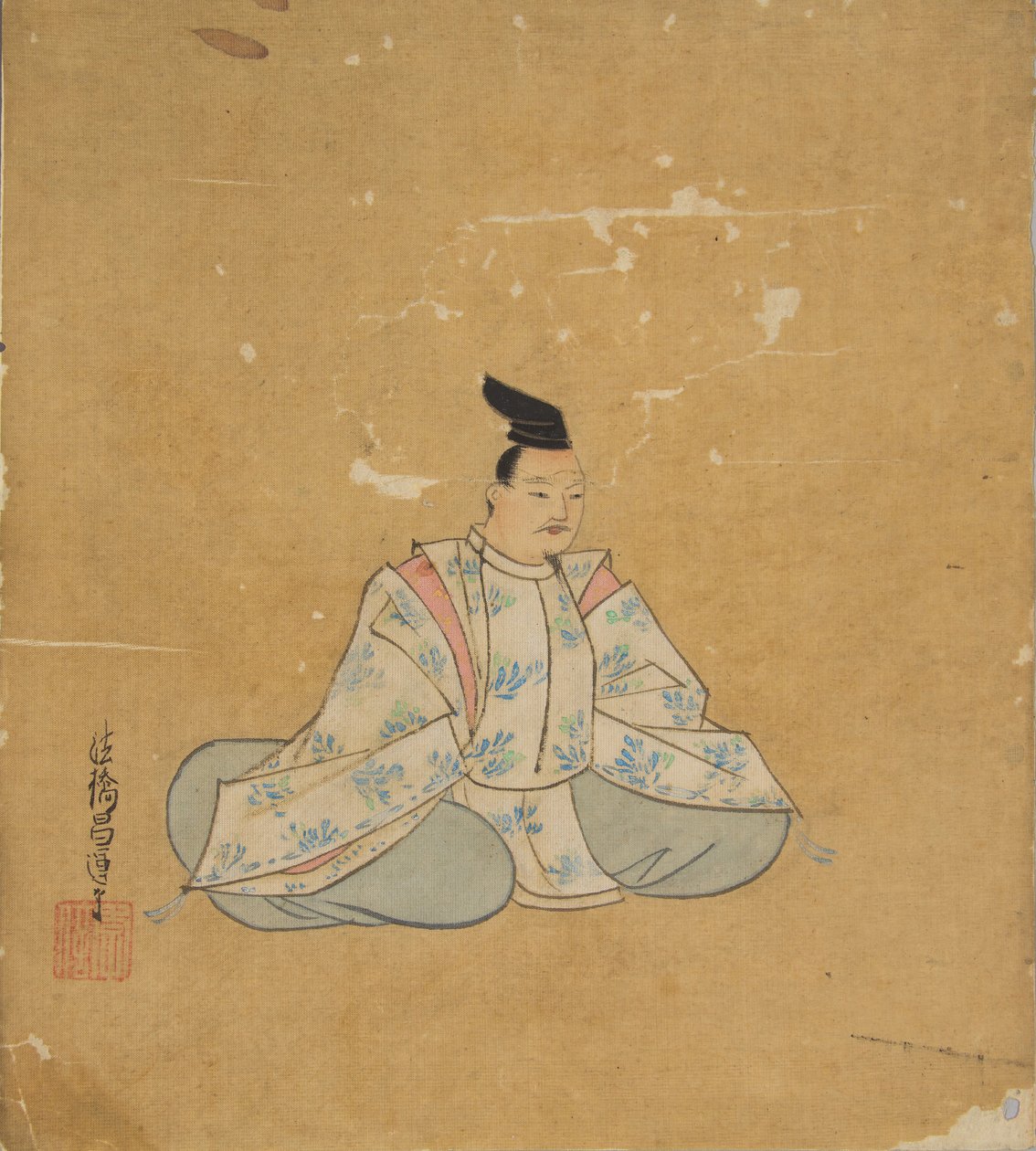 不朽的诗人，17世纪。 作者 鹿野翔