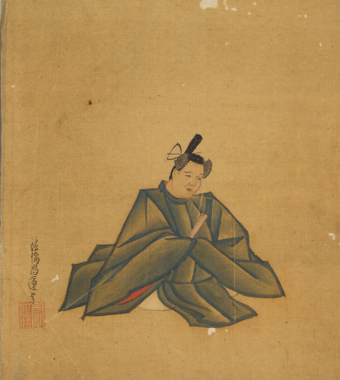 不朽的诗人，17世纪。 作者 鹿野翔