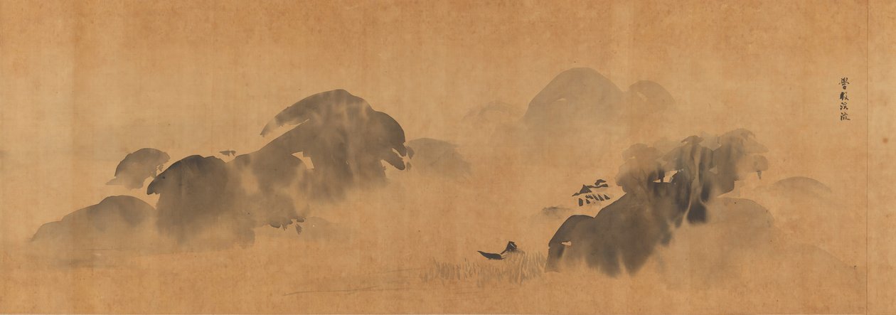 著名的绘画研究主题 被称为绘画花园的盖恩 ，1670年。 作者 鹿野探游