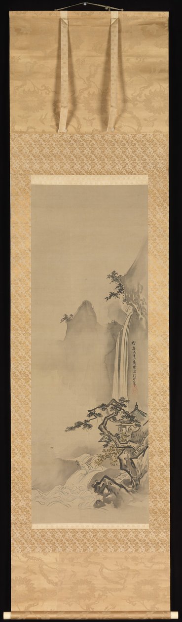 夏天的风景，1662年。 作者 鹿野探游