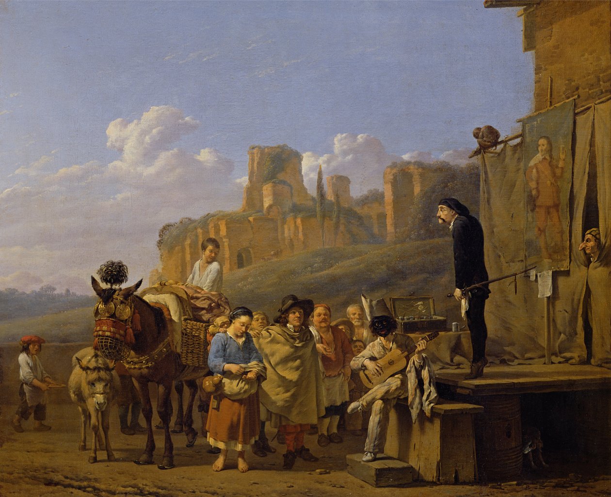 意大利人Charlatans，1657年 作者 卡雷尔·杜哈丁（Karel Dujardin）