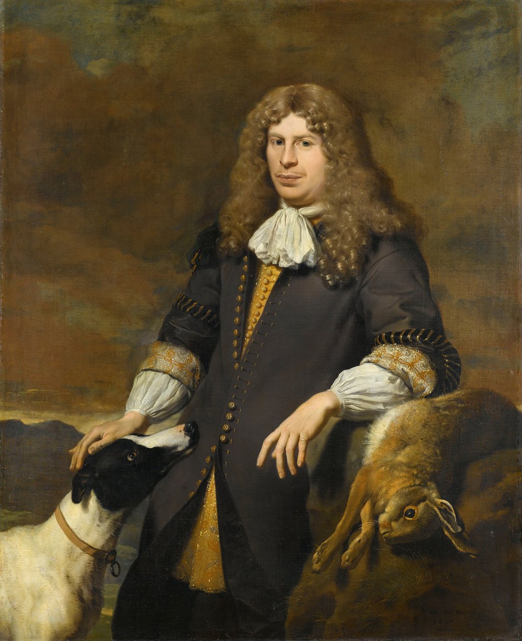 男人肖像，可能是 1672 年阿姆斯特丹市议员雅各布·德·格雷夫 (Jacob de Graeff) 作者 卡雷尔·杜·贾丁（Karel Du Jardin）