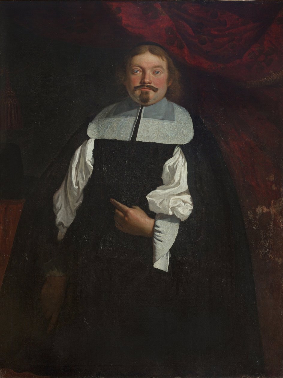 Portrait of Count Humprecht Jan Czernin of Chudenice (1628-1682) - Karel Skreta (1610-1674). Oil on canvas 作者 卡雷尔·斯克雷塔（KarelŠkréta）