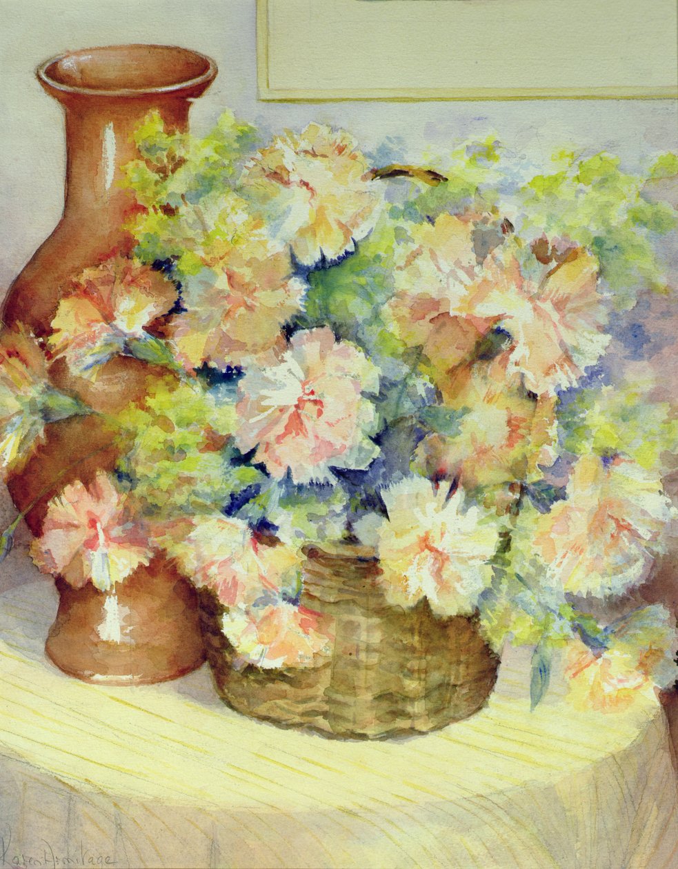 篮子里的花 作者 卡伦·阿米蒂奇（Karen Armitage）