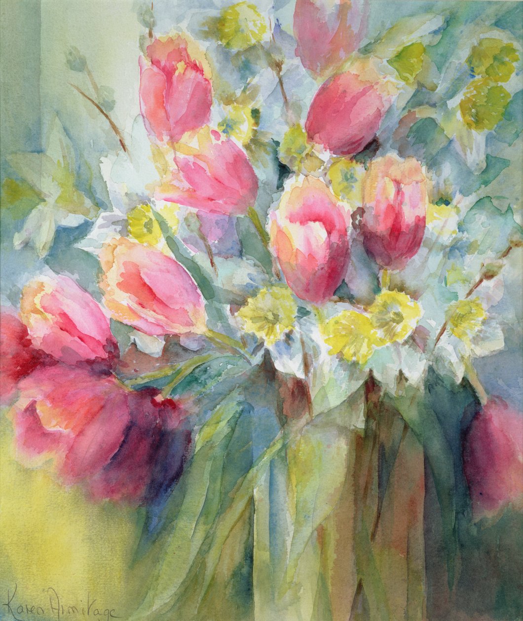 Oxford Elite Narcissus，Ice Follies 作者 卡伦·阿米蒂奇（Karen Armitage）