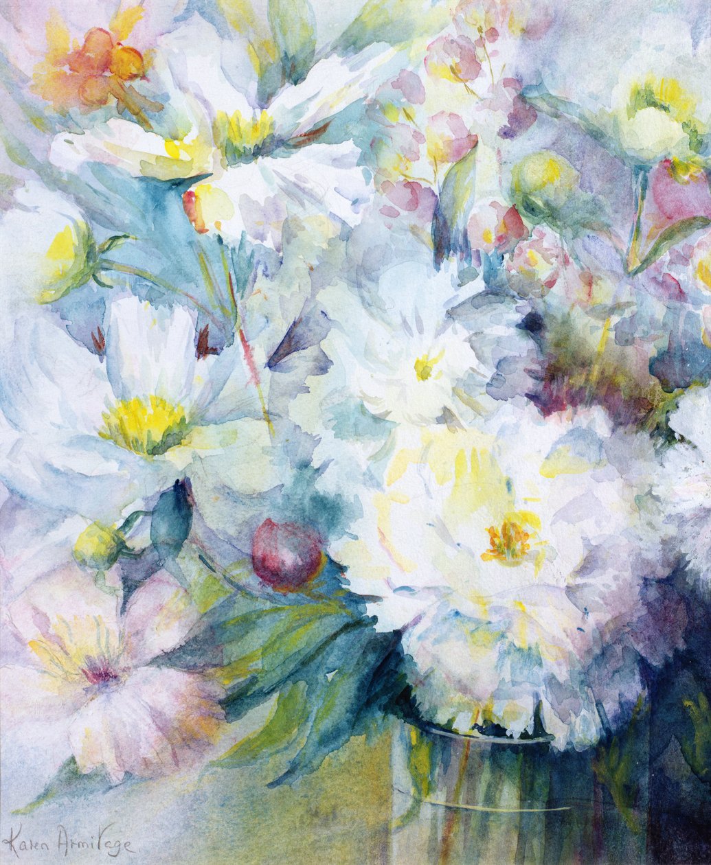 牡丹 - 节日千里马 作者 卡伦·阿米蒂奇（Karen Armitage）