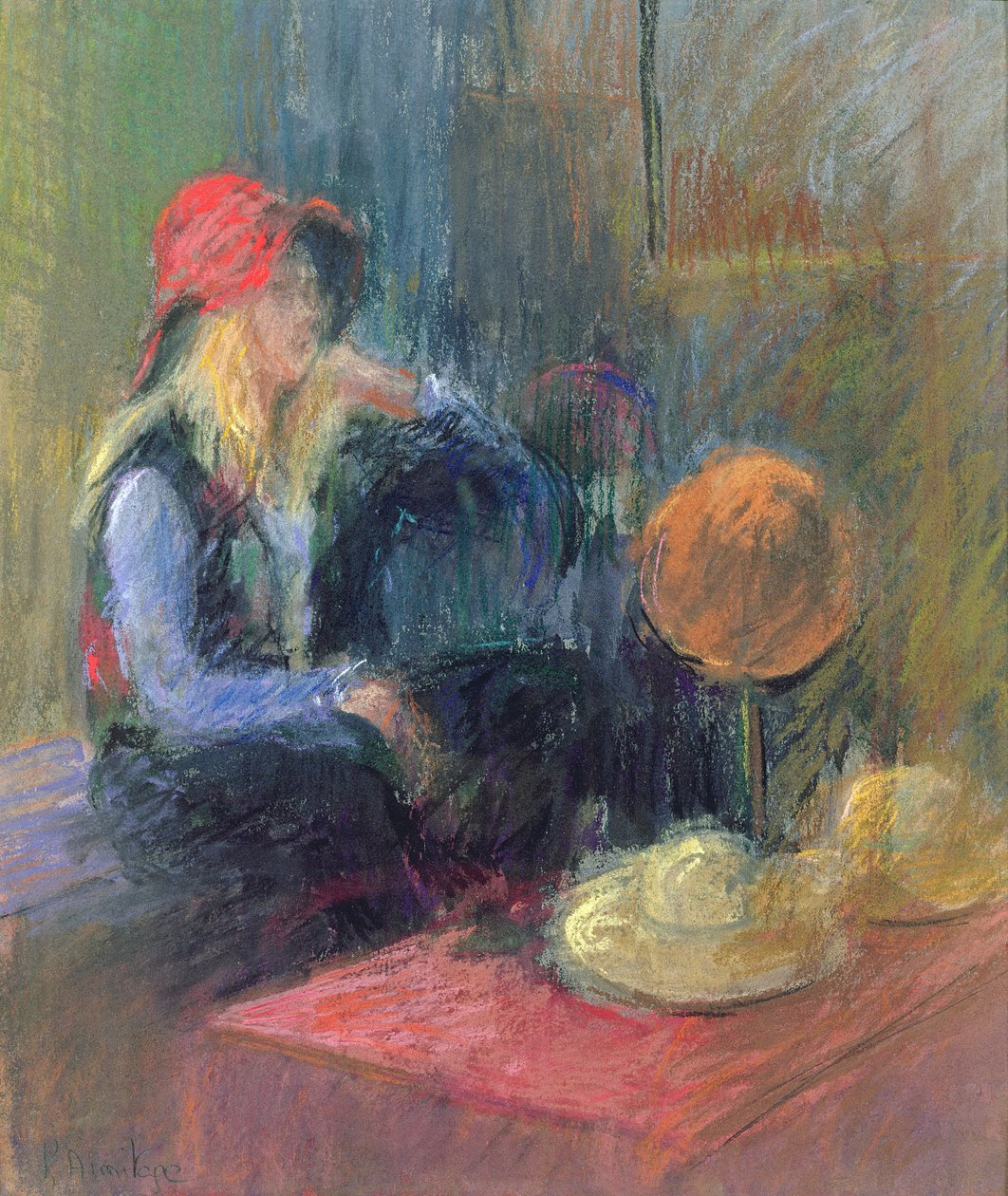 Rose Hat，2000 作者 卡伦·阿米蒂奇（Karen Armitage）