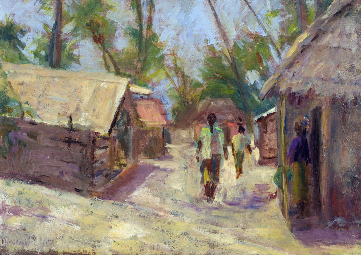 桑给巴尔村，2001年 作者 卡伦·阿米蒂奇（Karen Armitage）