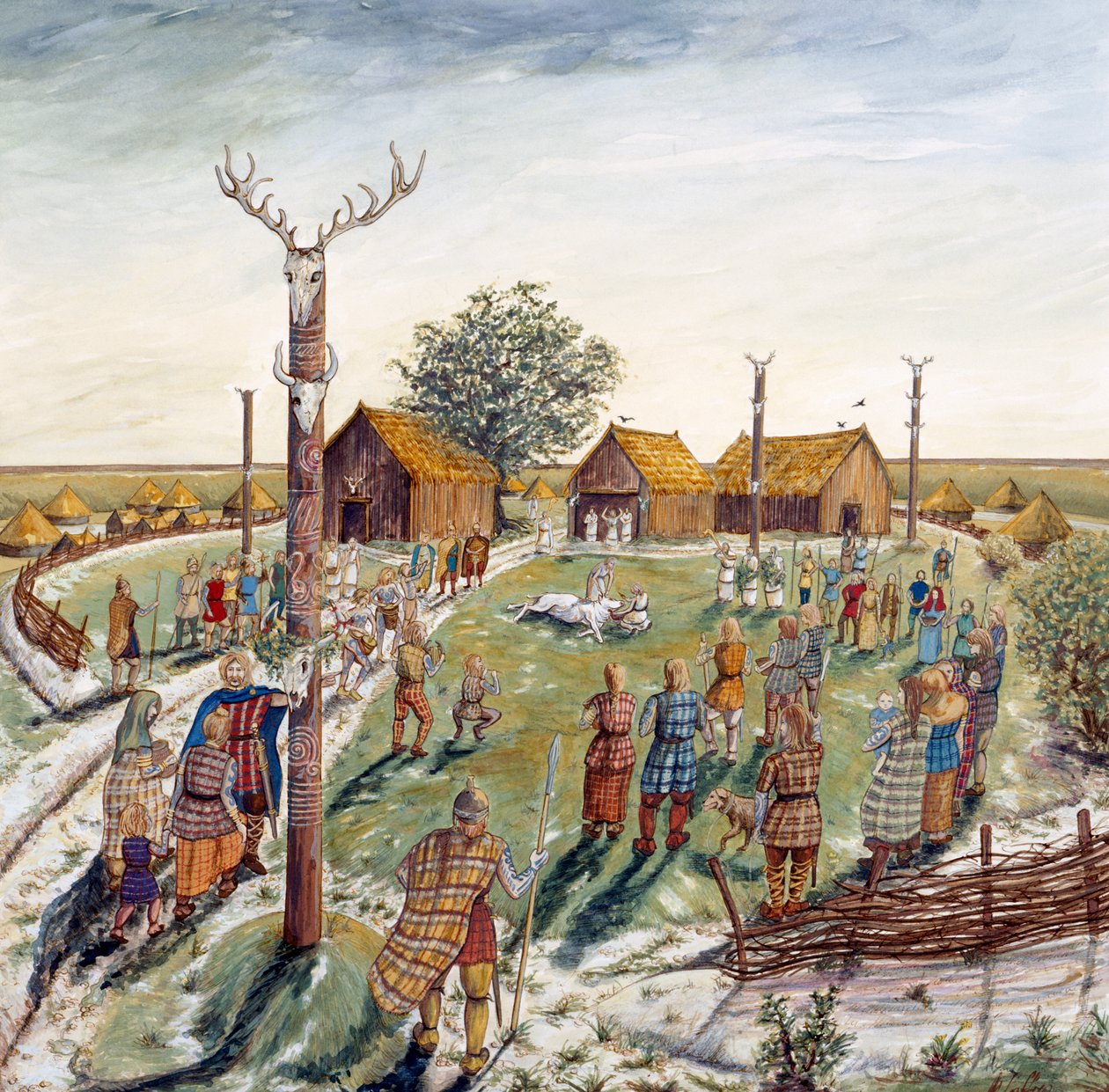 丹伯里山堡，约公元前2世纪，约1990-2010年 作者 凯伦·古福格