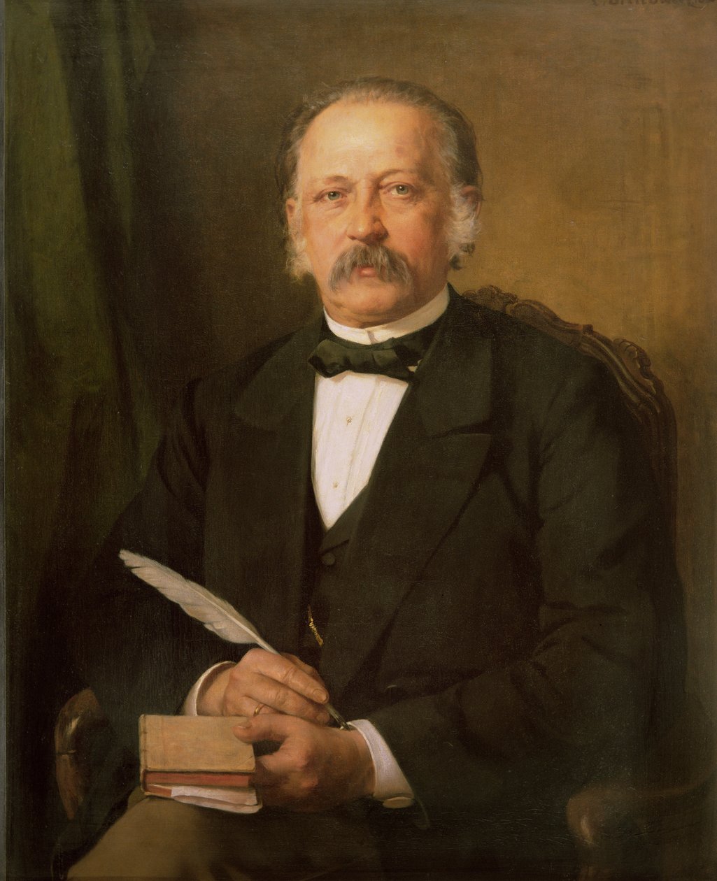 Theodor Fontane，1883年 作者 卡尔·布雷特巴赫