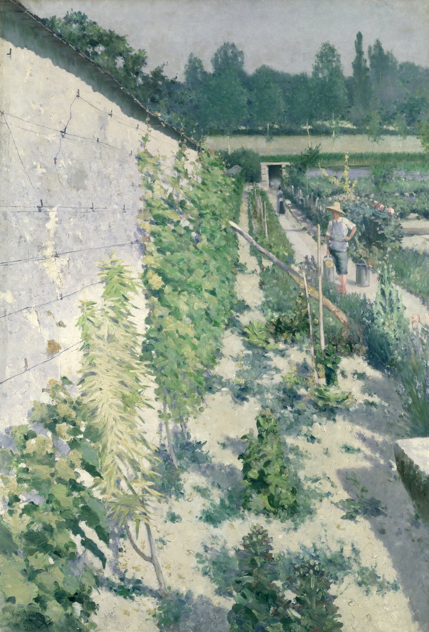格雷兹的花园，1884年 作者 卡尔·弗雷德里克·诺德斯特伦