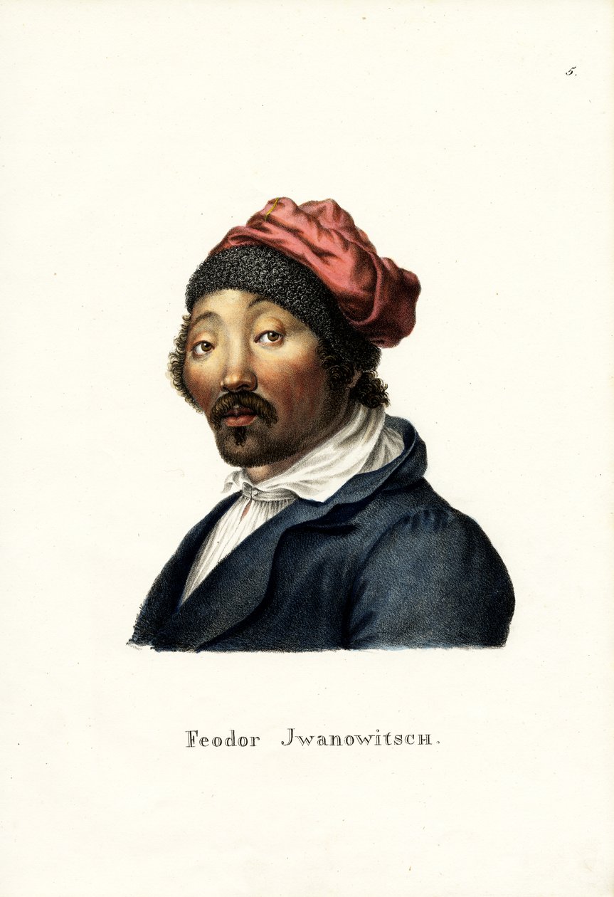 Feodor Iwanowitsch，1824年 作者 卡尔·约瑟夫·布罗特曼