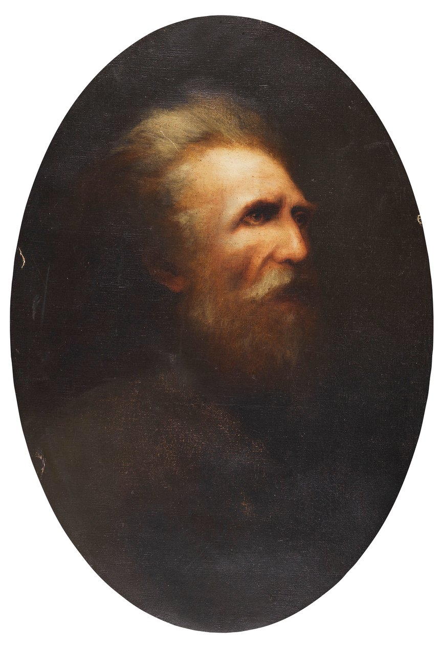 Karl Wilhelm Diefenbach Selfportrait 作者 卡尔·威廉·迪芬巴赫