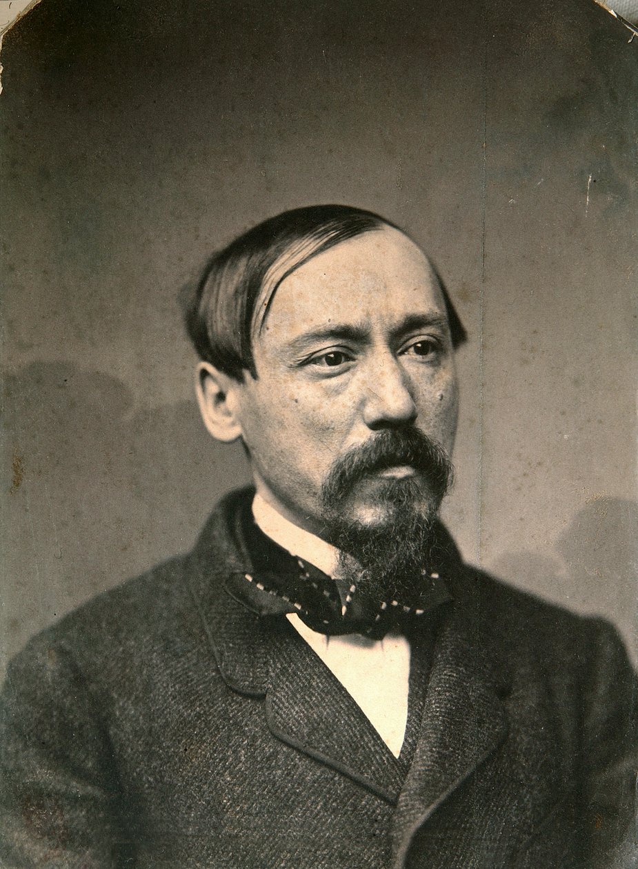 尼古拉·涅克拉索夫（Nikolay Nekrasov），俄罗斯诗人兼出版商，1850年代后期 作者 卡尔·奥古斯特·伯格纳