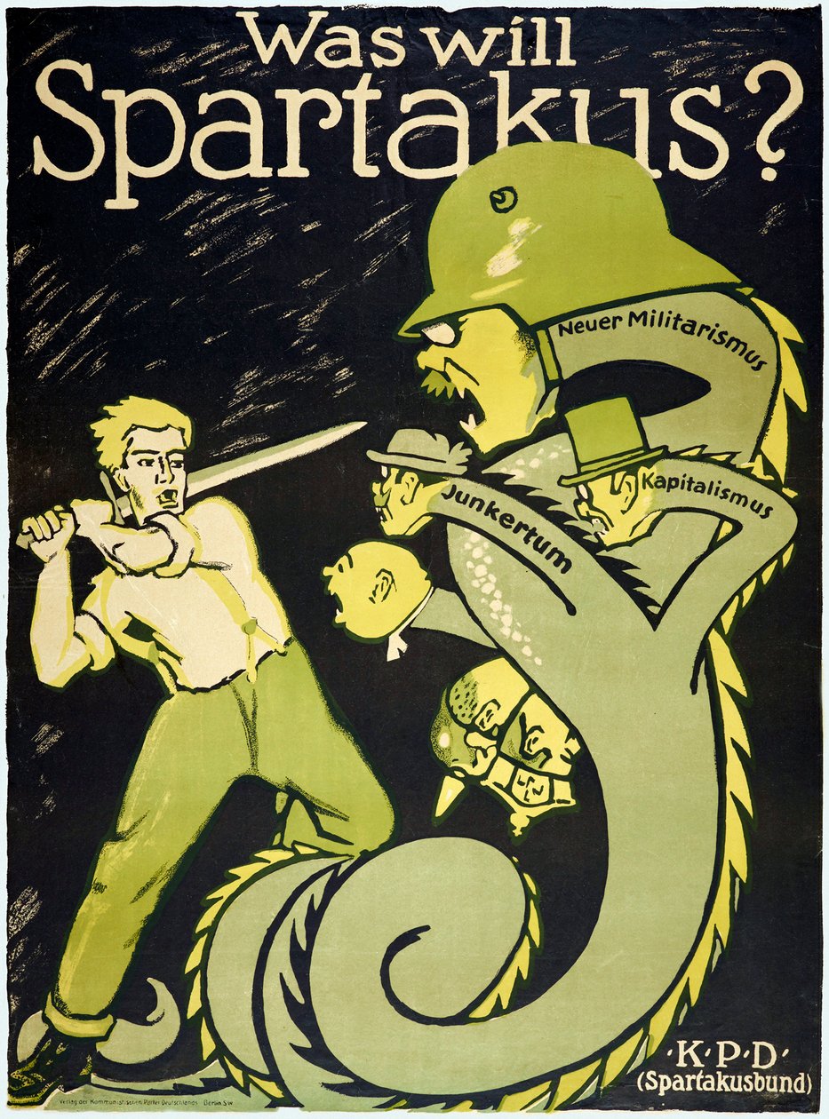 德国革命 1918-1919 斯巴达克斯联盟（Spartakusbund） 作者 卡尔·雅各布·赫希