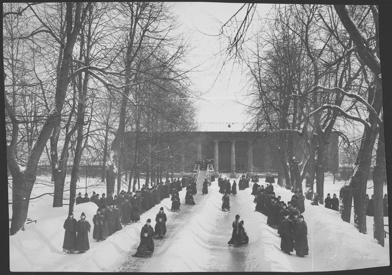 雪橇比赛，1916年之前 作者 卡尔·卡洛维奇·布拉