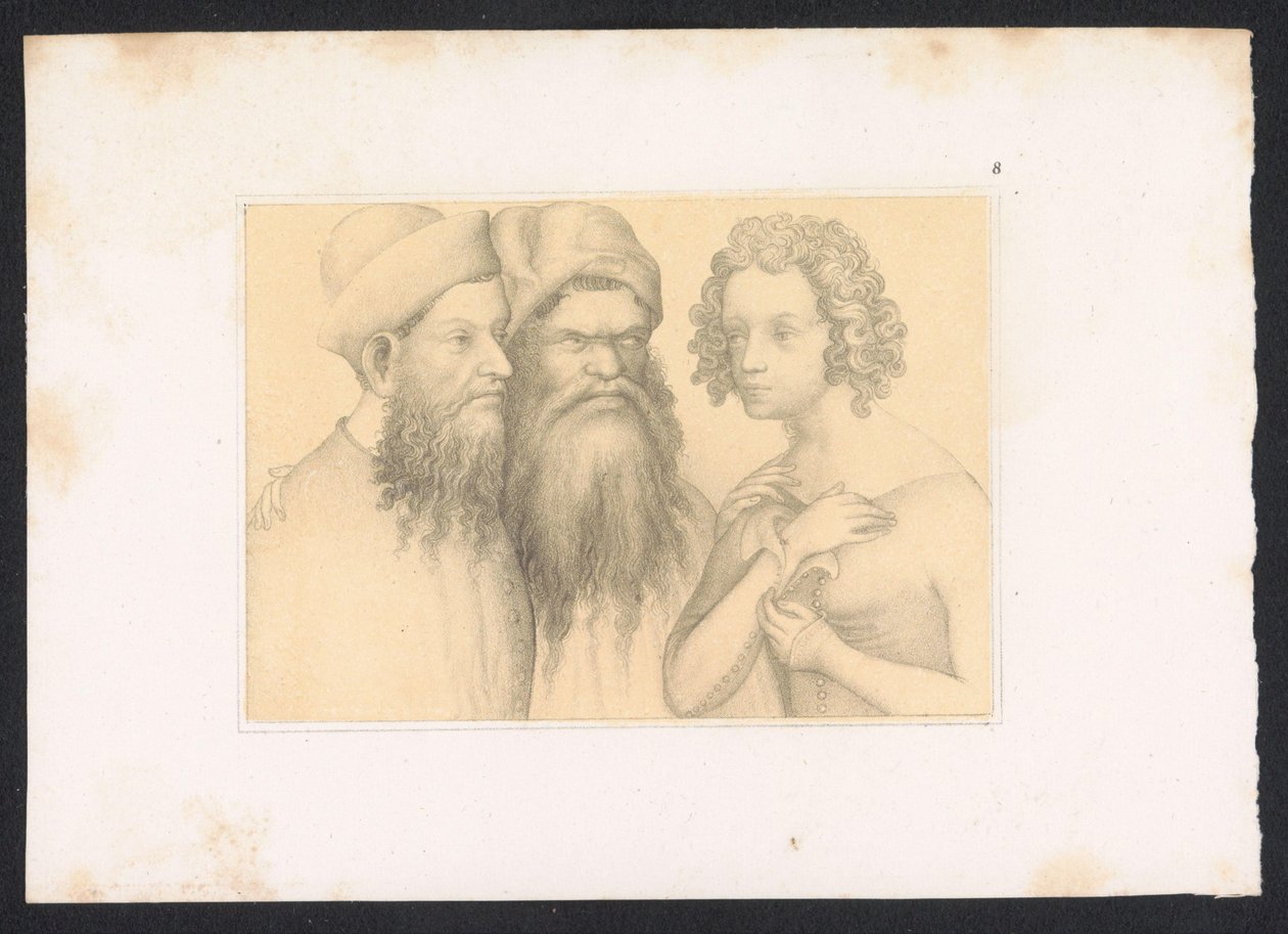 Susanna en de ouderen
十五世纪荷兰大师的素描和研究作品。根据保存在柏林皇家图书馆的原作绘制（系列名称） 作者 卡尔·帕尔佐