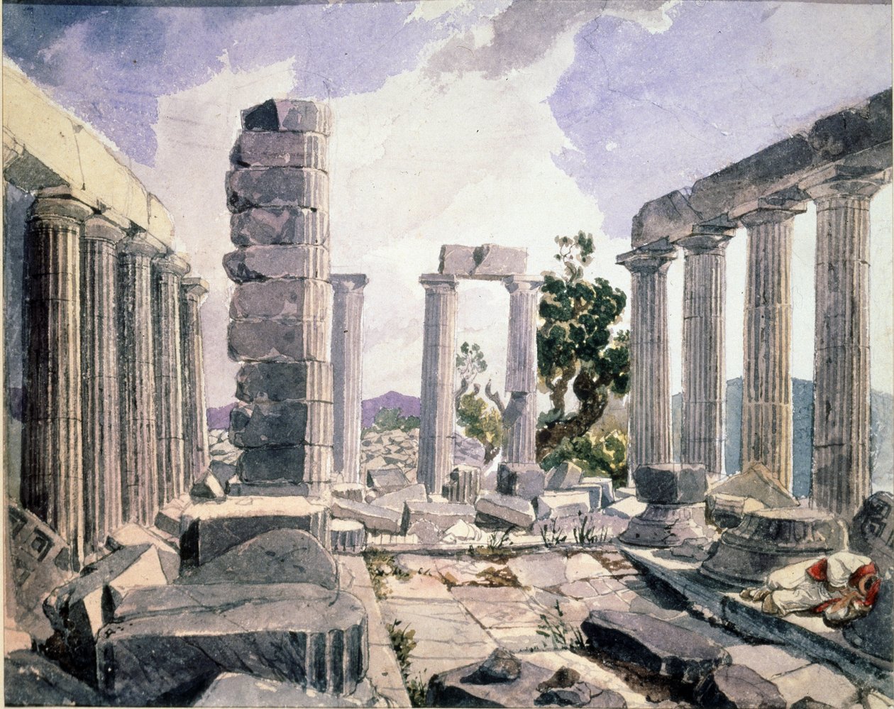 《Vue du Temple d