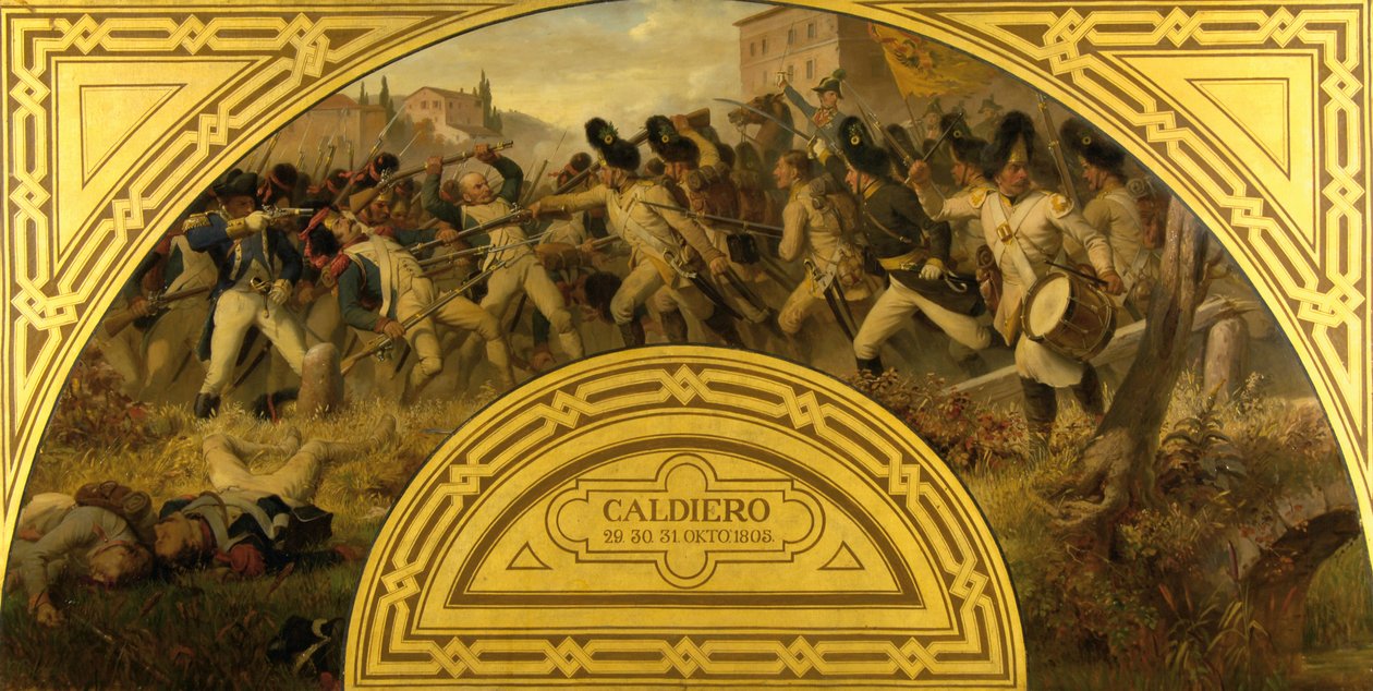 1805 年卡尔迪罗战役 作者 卡尔·冯·布拉斯