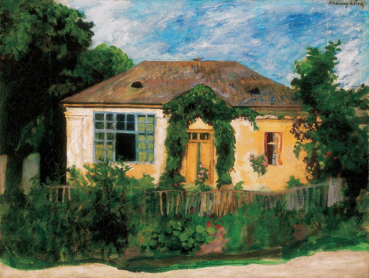 我的工作室在Nagybanya House of Trees 作者 卡罗莉·费伦奇（KárolyFerenczy）